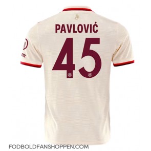 Bayern Munich Aleksandar Pavlovic #45 Tredjetrøje 2024-25 Kortærmet